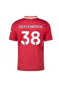 Liverpool Ryan Gravenberch #38 Fotballdrakt Hjemme Klær 2024-25 Korte ermer